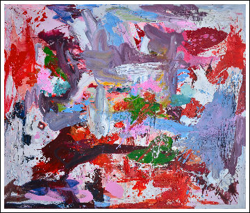 Around the World 2017 74x62 Original Painting - Costel Iarca Around the World 2017 74x62 Original Painting - Costel Iarca