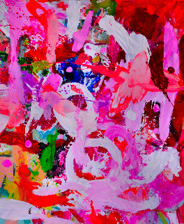 True Love 2017 74x62 Super Huge Original Painting - Costel Iarca True Love 2017 74x62 Super Huge Original Painting - Costel Iarca