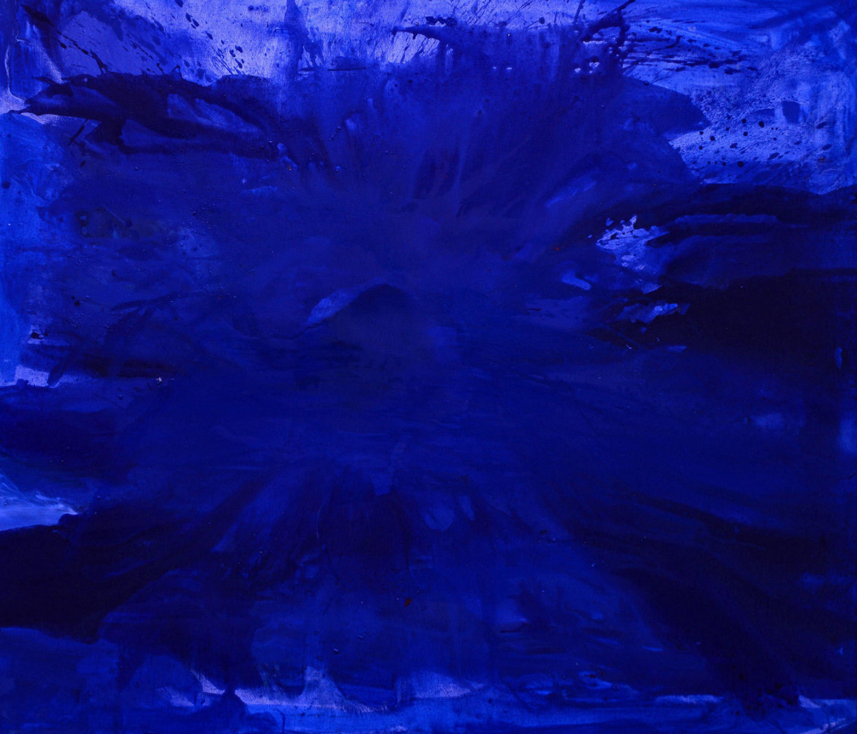 Blue Ocean 2017 62x74 Super Huge Original Painting by Costel Iarca Blue Ocean 2017 62x74 Super Huge Original Painting by Costel Iarca