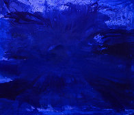 Blue Ocean 2017 62x74 Super Huge Original Painting by Costel Iarca - 0 Blue Ocean 2017 62x74 Super Huge Original Painting by Costel Iarca - 0