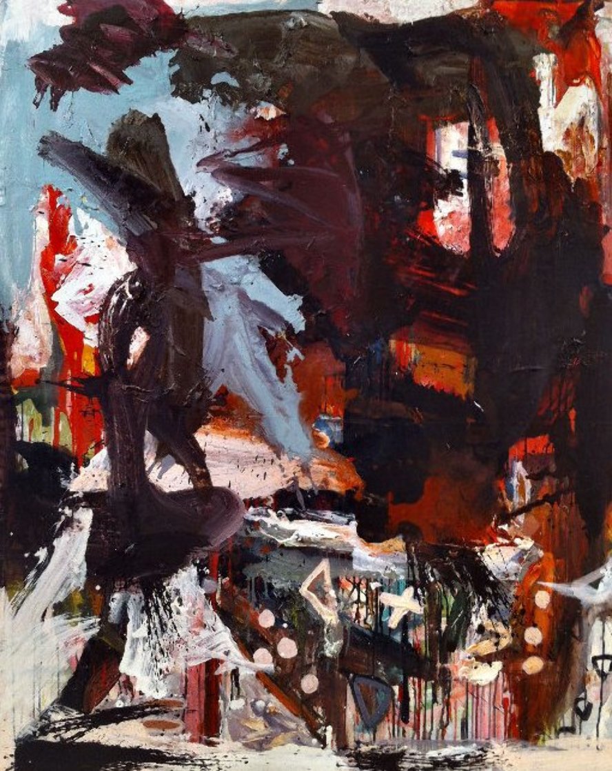 One Class Painting 2017 62x50 Super Huge Original Painting by Costel Iarca One Class Painting 2017 62x50 Super Huge Original Painting by Costel Iarca