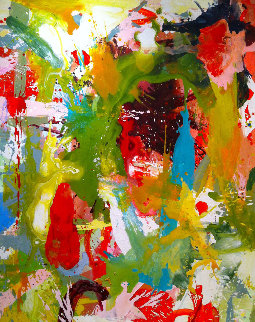 Music Echoes in Our Minds 2017 62x50 Original Painting - Costel Iarca Music Echoes in Our Minds 2017 62x50 Original Painting - Costel Iarca