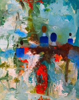 Sunday Afternoon 2017 62x50 Original Painting - Costel Iarca Sunday Afternoon 2017 62x50 Original Painting - Costel Iarca