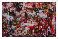 Hunting Man 2013 58x72 Huge Original Painting by Costel Iarca - 1 Hunting Man 2013 58x72 Huge Original Painting by Costel Iarca - 1