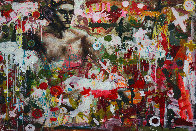 Hunting Man 2013 58x72 Huge Original Painting by Costel Iarca - 0 Hunting Man 2013 58x72 Huge Original Painting by Costel Iarca - 0