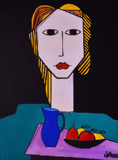 Earliest Vision 2013 62x50 Original Painting - Costel Iarca Earliest Vision 2013 62x50 Original Painting - Costel Iarca