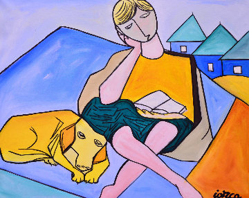 Country Side 2013 50x62 Original Painting - Costel Iarca Country Side 2013 50x62 Original Painting - Costel Iarca
