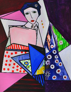 Current World 2017 62x50 Huge Original Painting - Costel Iarca Current World 2017 62x50 Huge Original Painting - Costel Iarca