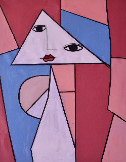 Key Question 2013 62x48 Super Huge Original Painting - Costel Iarca Key Question 2013 62x48 Super Huge Original Painting - Costel Iarca