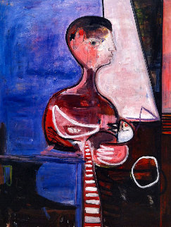 Your Argument 2014 62x50 Original Painting - Costel Iarca Your Argument 2014 62x50 Original Painting - Costel Iarca