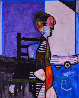 Role of Woman 2014 62x50 Original Painting by Costel Iarca - 0 Role of Woman 2014 62x50 Original Painting by Costel Iarca - 0