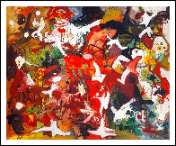 Poem And Story 2017 62x74 Original Painting by Costel Iarca - 1 Poem And Story 2017 62x74 Original Painting by Costel Iarca - 1