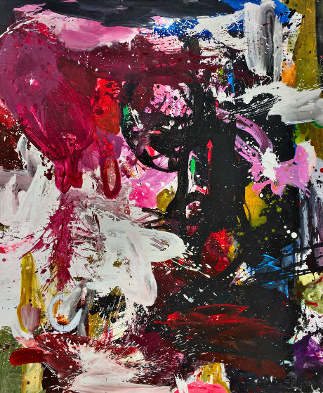 Line of Argument 2017 74x62 Original Painting by Costel Iarca Line of Argument 2017 74x62 Original Painting by Costel Iarca
