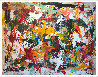 Fall in Universe 2017 106x126 Mural Original Painting by Costel Iarca - 1 Fall in Universe 2017 106x126 Mural Original Painting by Costel Iarca - 1