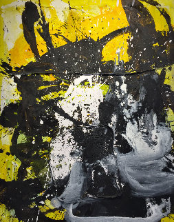 Spectacular Revival 2019 38x38 Original Painting - Costel Iarca Spectacular Revival 2019 38x38 Original Painting - Costel Iarca