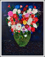Still Life Number 4 3-D 2017 62x52 Super Huge Original Painting by Costel Iarca - 1 Still Life Number 4 3-D 2017 62x52 Super Huge Original Painting by Costel Iarca - 1