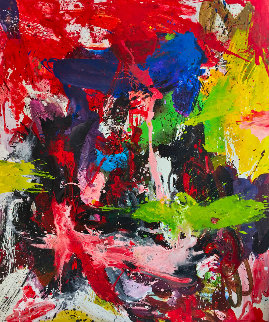 Restrictive Convenants 2019 72x62 Original Painting - Costel Iarca Restrictive Convenants 2019 72x62 Original Painting - Costel Iarca