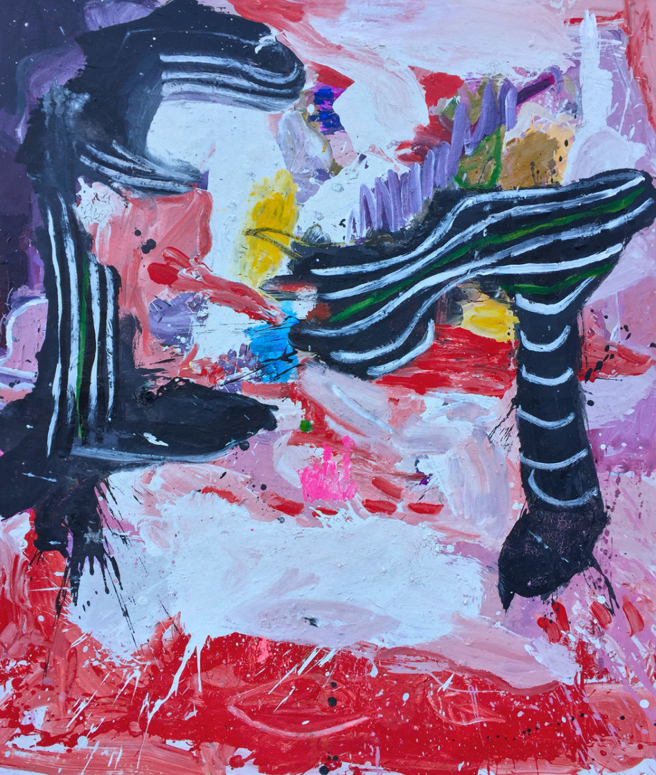 End of the Story 2019 72x62 Original Painting by Costel Iarca End of the Story 2019 72x62 Original Painting by Costel Iarca