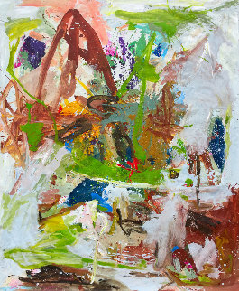 Young And Naive 72x62 Original Painting - Costel Iarca Young And Naive 72x62 Original Painting - Costel Iarca