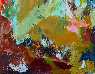 Indoors 2019 72x62 Original Painting by Costel Iarca - 3 Indoors 2019 72x62 Original Painting by Costel Iarca - 3