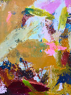 Indoors 2019 72x62 Original Painting by Costel Iarca - 5 Indoors 2019 72x62 Original Painting by Costel Iarca - 5