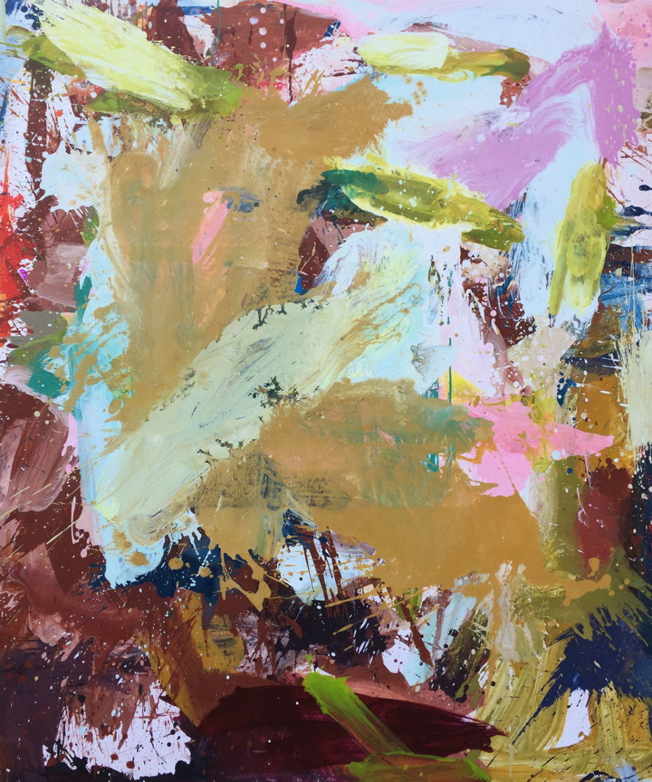 Indoors 2019 72x62 Original Painting by Costel Iarca Indoors 2019 72x62 Original Painting by Costel Iarca