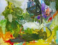 Romantic Imagination 72x60 Original Painting by Costel Iarca - 2 Romantic Imagination 72x60 Original Painting by Costel Iarca - 2