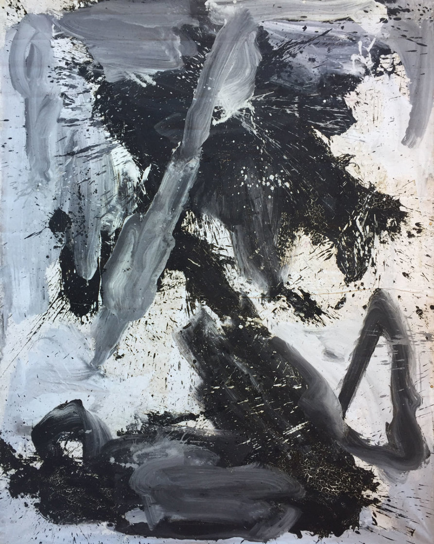 Empty Space 2019 84x65 Original Painting by Costel Iarca Empty Space 2019 84x65 Original Painting by Costel Iarca