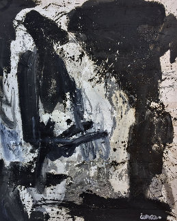 Push of a Buton 2019 84x64 Huge Original Painting - Costel Iarca Push of a Buton 2019 84x64 Huge Original Painting - Costel Iarca