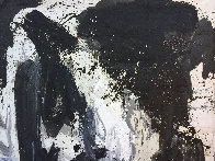 Push of a Buton 2019 84x64 Huge Original Painting by Costel Iarca - 3 Push of a Buton 2019 84x64 Huge Original Painting by Costel Iarca - 3