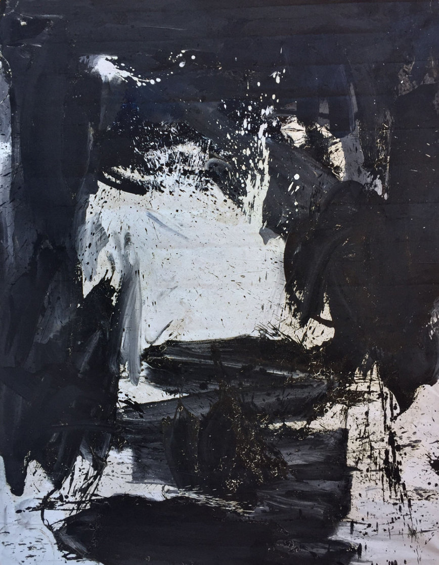 Perspective Room 2019 84x65 Original Painting by Costel Iarca Perspective Room 2019 84x65 Original Painting by Costel Iarca