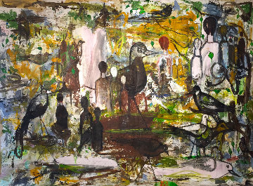 Beautiful Stage 2019 100x136 Mural Original Painting - Costel Iarca Beautiful Stage 2019 100x136 Mural Original Painting - Costel Iarca