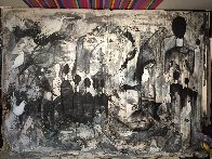 Performance 2019 100x136 Super Huge Mural Original Painting by Costel Iarca - 1 Performance 2019 100x136 Super Huge Mural Original Painting by Costel Iarca - 1