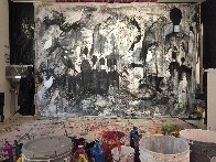 Performance 2019 100x136 Super Huge Mural Original Painting by Costel Iarca - 3 Performance 2019 100x136 Super Huge Mural Original Painting by Costel Iarca - 3