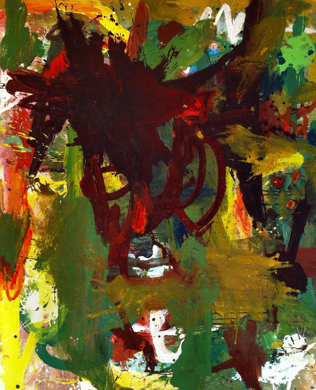Illuminate And Enrich 2017 72x62 Original Painting by Costel Iarca Illuminate And Enrich 2017 72x62 Original Painting by Costel Iarca