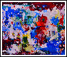 Dinner And the Movies 2017 62x74 Original Painting by Costel Iarca - 1 Dinner And the Movies 2017 62x74 Original Painting by Costel Iarca - 1