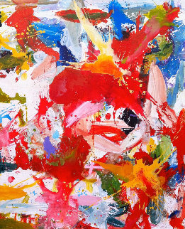 Joyous Experince 2017 74x62 Original Painting - Costel Iarca Joyous Experince 2017 74x62 Original Painting - Costel Iarca