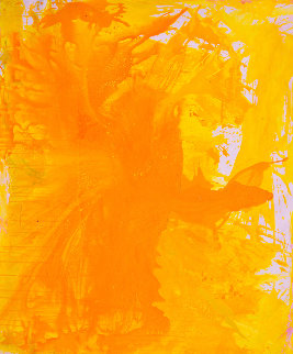 Simple Yellow 2017 74x62 Super Huge Original Painting - Costel Iarca Simple Yellow 2017 74x62 Super Huge Original Painting - Costel Iarca