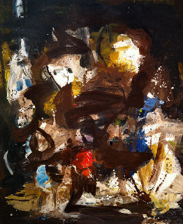 Different Planet 2017 72x62 Original Painting - Costel Iarca Different Planet 2017 72x62 Original Painting - Costel Iarca