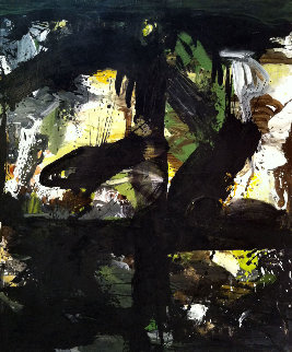 Emotional Distance 2017 74x62 Original Painting - Costel Iarca Emotional Distance 2017 74x62 Original Painting - Costel Iarca