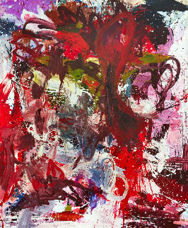 Essence of Fragility 2017 74x62 Super Huge Original Painting - Costel Iarca Essence of Fragility 2017 74x62 Super Huge Original Painting - Costel Iarca