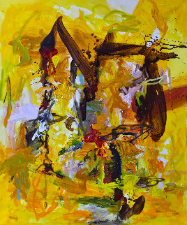 Outsider 2017 74x62 Huge Original Painting - Costel Iarca Outsider 2017 74x62 Huge Original Painting - Costel Iarca