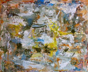 Cosmic Patterns 2017 81x97 Super Huge Original Painting - Costel Iarca Cosmic Patterns 2017 81x97 Super Huge Original Painting - Costel Iarca