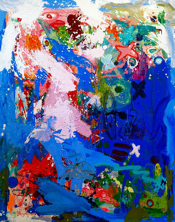 Formality 2017 62x50 Huge Original Painting - Costel Iarca Formality 2017 62x50 Huge Original Painting - Costel Iarca