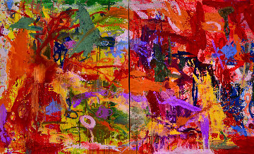 Modern World 2017 72x120 Mural Original Painting - Costel Iarca Modern World 2017 72x120 Mural Original Painting - Costel Iarca