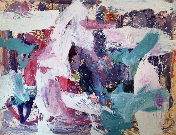 All Over the World 2017 64x74 Original Painting - Costel Iarca All Over the World 2017 64x74 Original Painting - Costel Iarca