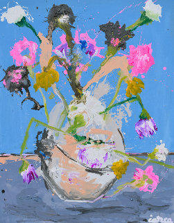 Still Life Nr 10 2020 62x50 Super Huge Original Painting - Costel Iarca Still Life Nr 10 2020 62x50 Super Huge Original Painting - Costel Iarca