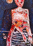 Under the Moon 3-D 2015 48x36 Original Painting by Costel Iarca - 1 Under the Moon 3-D 2015 48x36 Original Painting by Costel Iarca - 1