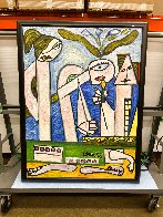 Dream of a Better Life 1998 52x40 - Huge Original Painting by Costel Iarca - 1