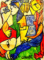 Scission 1997 45x34 - Huge Original Painting by Costel Iarca - 0 Scission 1997 45x34 - Huge Original Painting by Costel Iarca - 0
